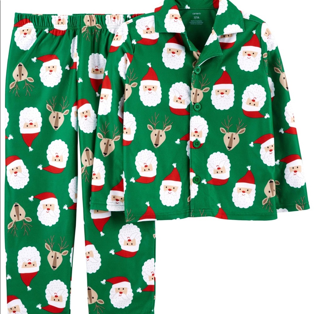📌🆕 Carter’s • Christmas 🎄 • Fleece • Pajama Set